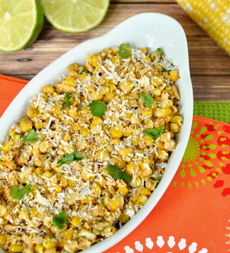The same great flavor of grilled Mexican Street Corn in an easy to eat salsa. Serve with your favorite tortilla chips.