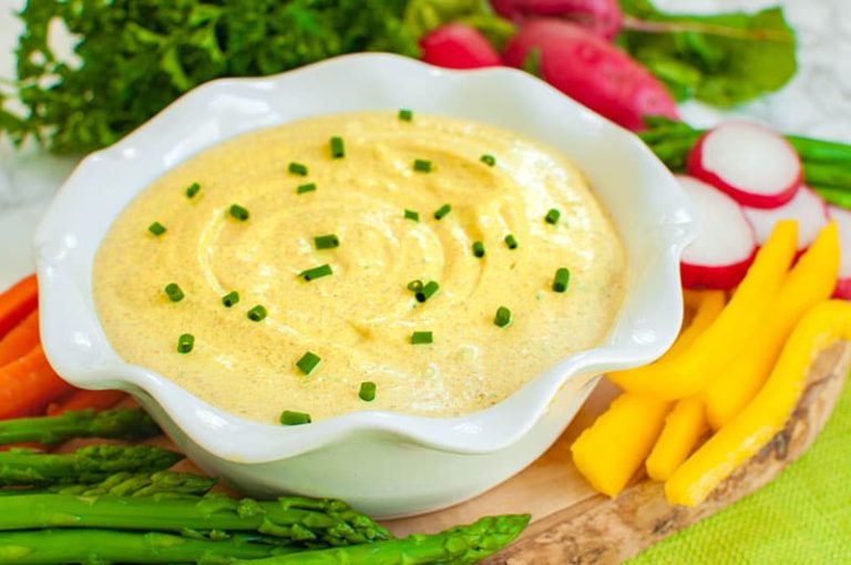 Curry Dip for Asparagus or Other Vegetables - Dip Recipe Creations