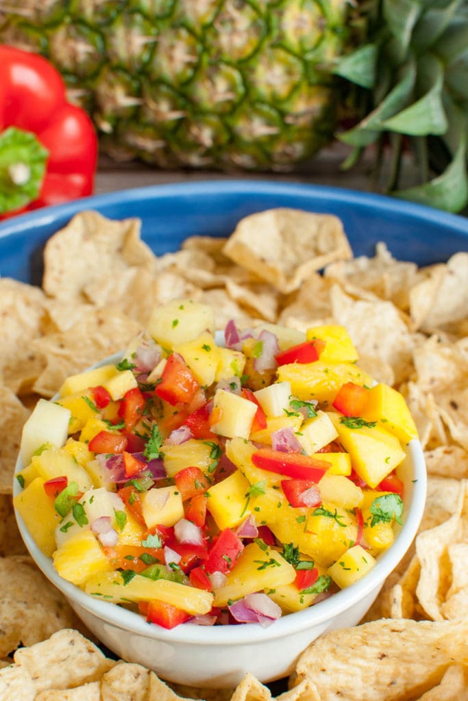 Pineapple Mango Salsa - Dip Recipe Creations